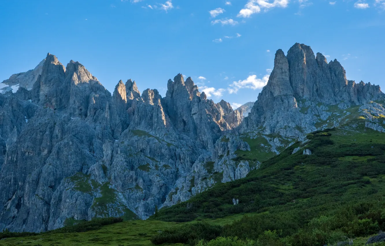 Photo wallpaper mountains, rocks, Austria, Alps