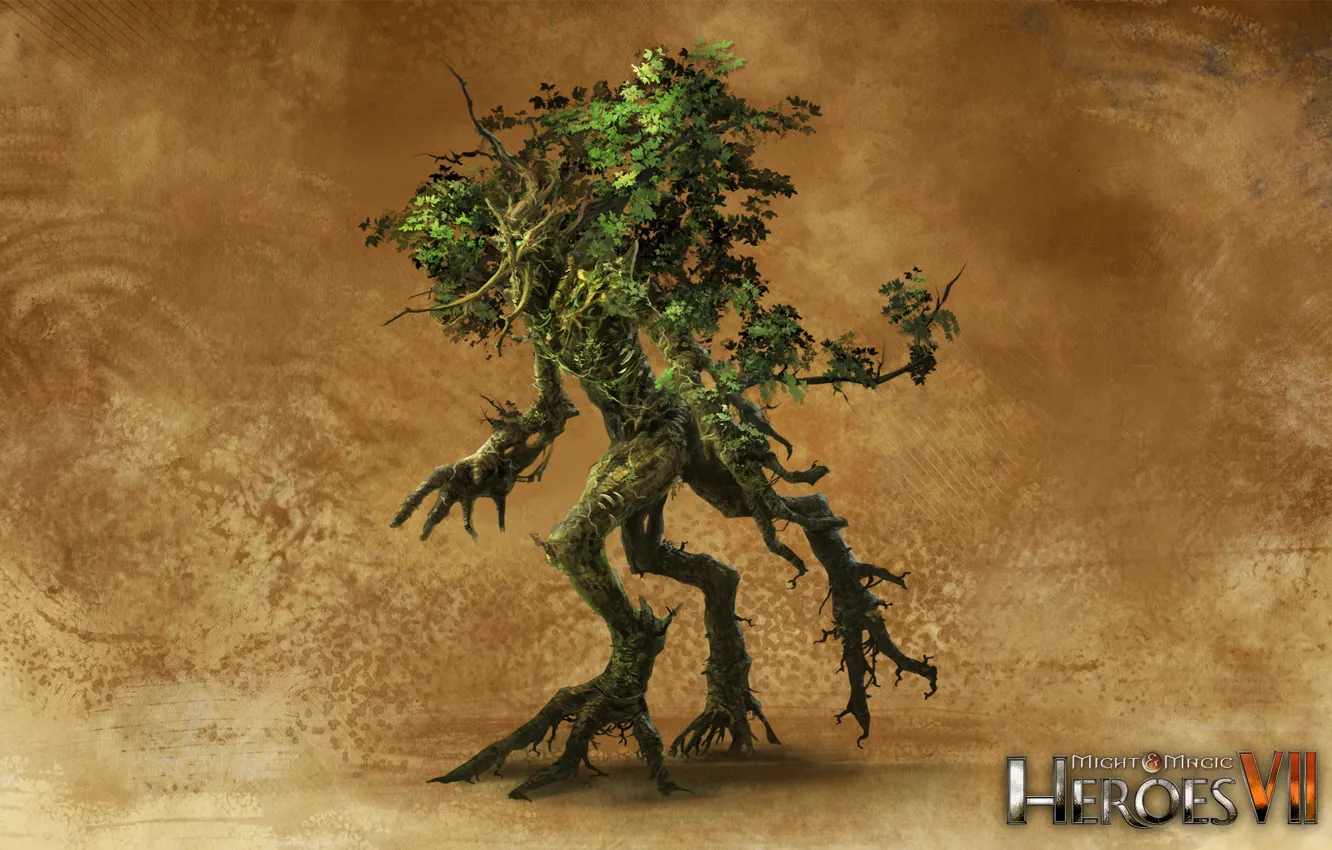 Photo wallpaper foliage, ENT, heroes of might and magic 7, Might &amp; Magic 7, Forest Alliance