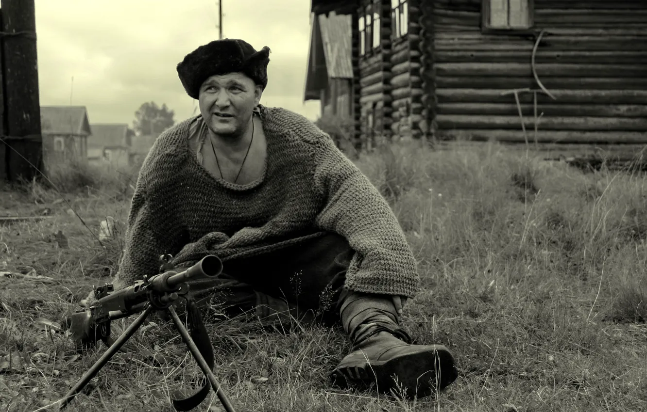 Photo wallpaper movie, actor, theatre, machine gun, manual, Western front, Degtyareva, Military intelligence