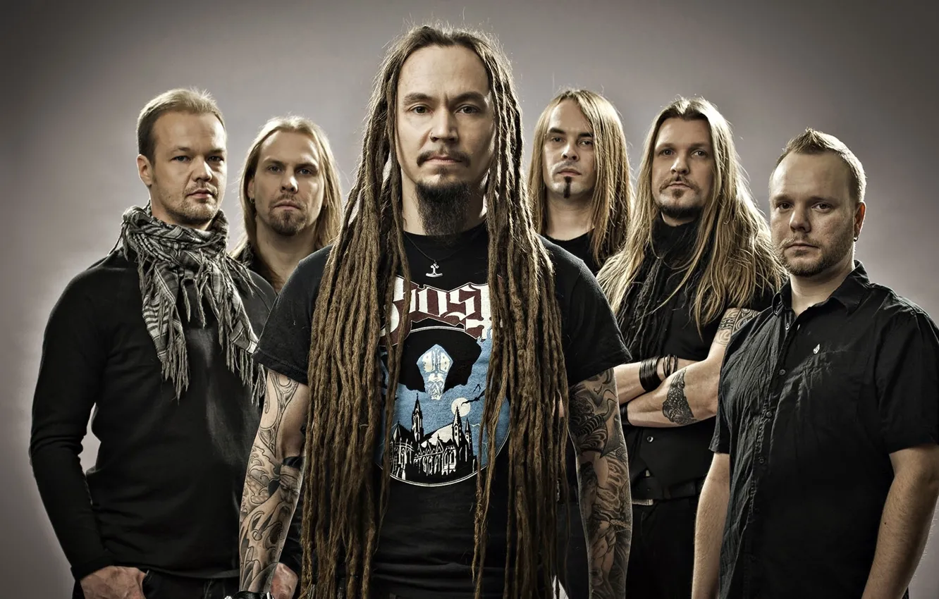 Photo wallpaper metal, death metal, progressive metal, Amorphis, finnish
