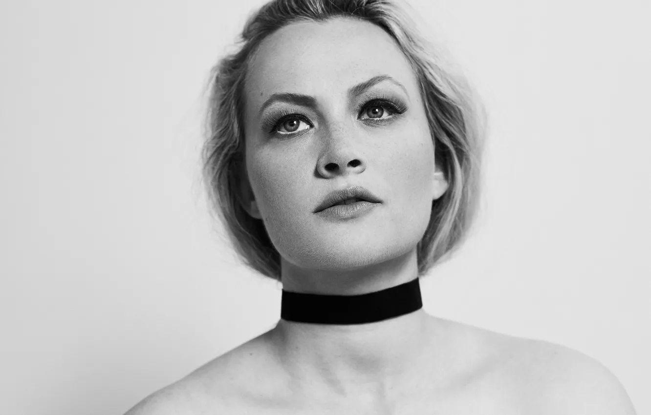 Photo wallpaper girl, face, portrait, makeup