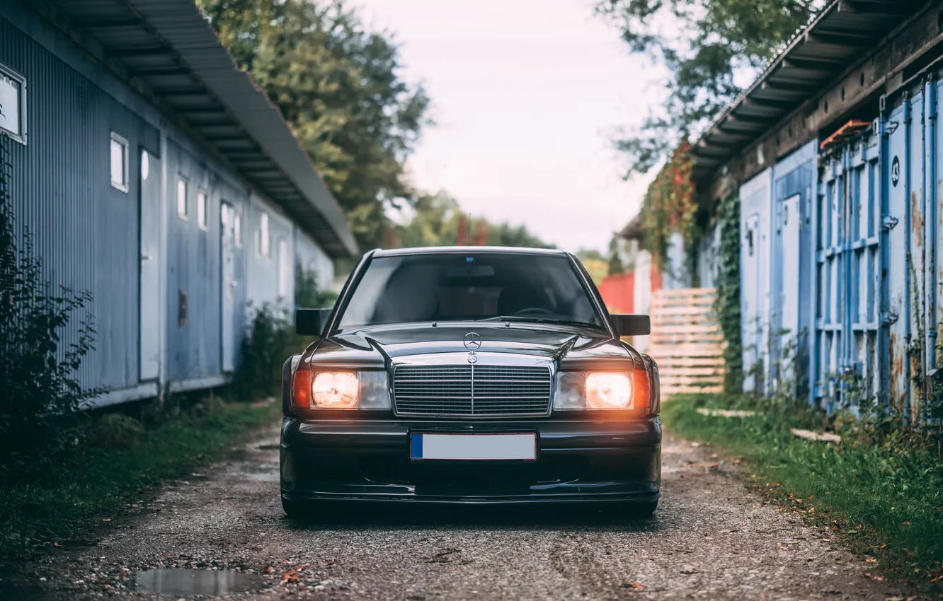 Photo wallpaper Mercedes-Benz, Mercedes, 1990, 190, Mercedes-Benz 190 E 2.5-16 Evolution II