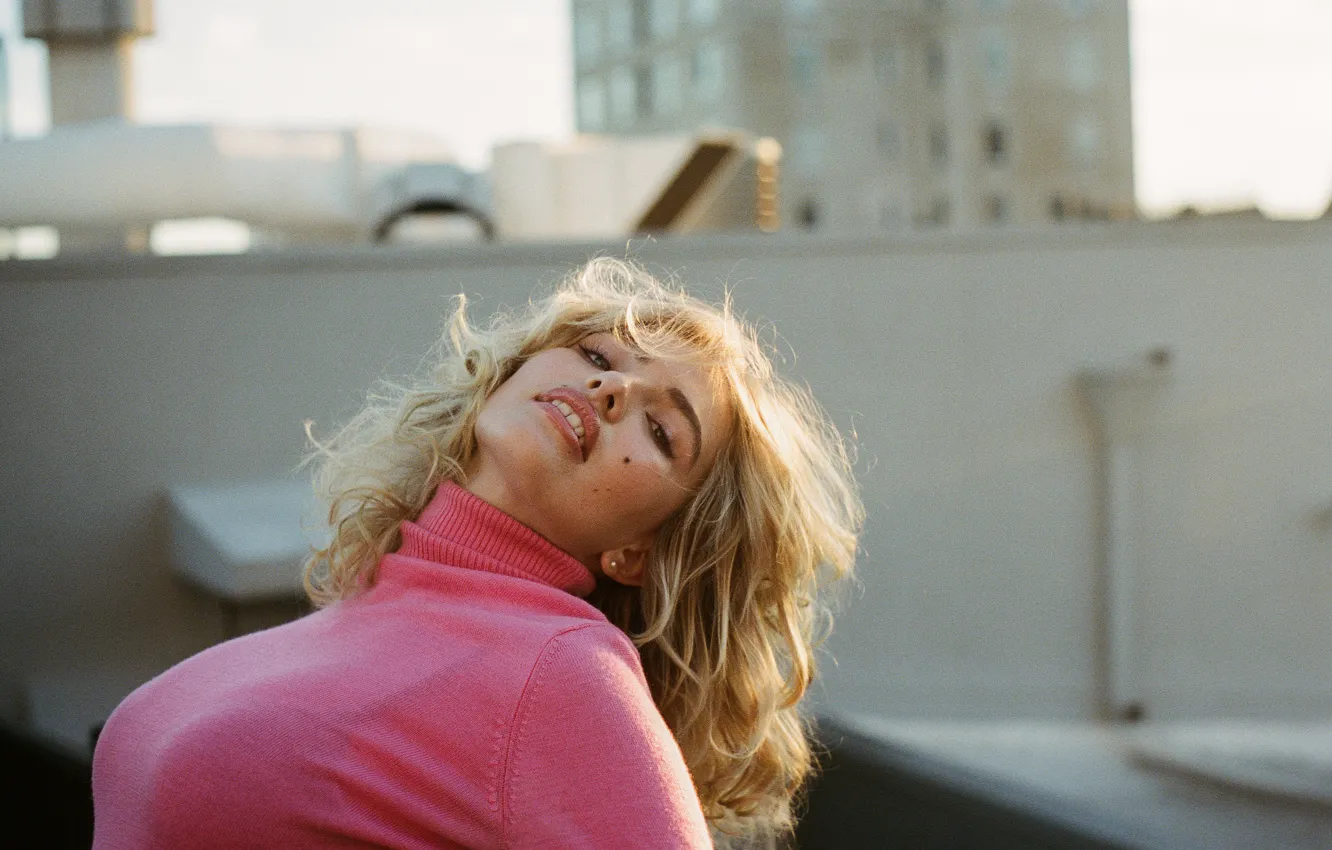 Photo wallpaper face, model, hair, Sarina