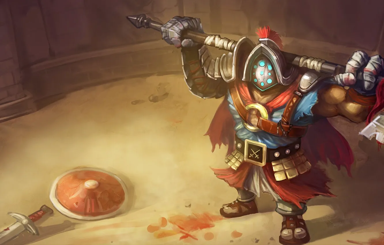 Photo wallpaper League Of Legends, JAX, Jax, League of Legends