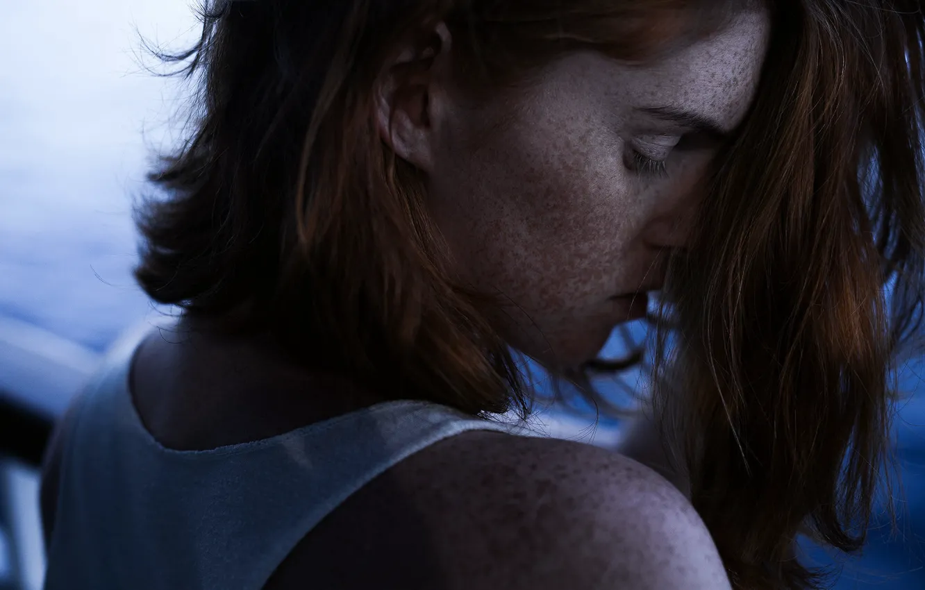 Photo wallpaper freckles, sponge, curls, together, Michael Dyer, To Get Her