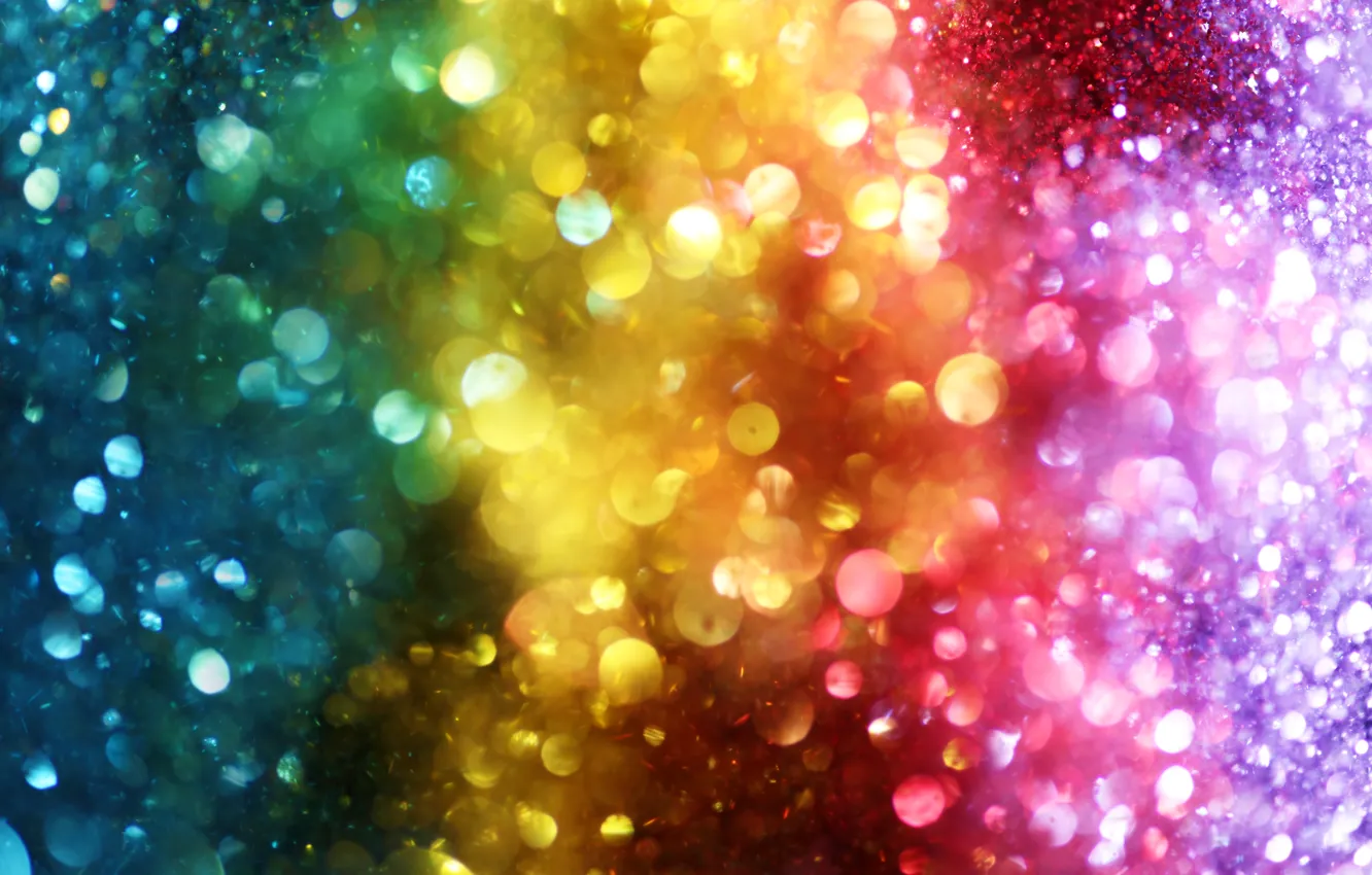 Photo wallpaper lights, lights, background, color, colorful, rainbow, bokeh