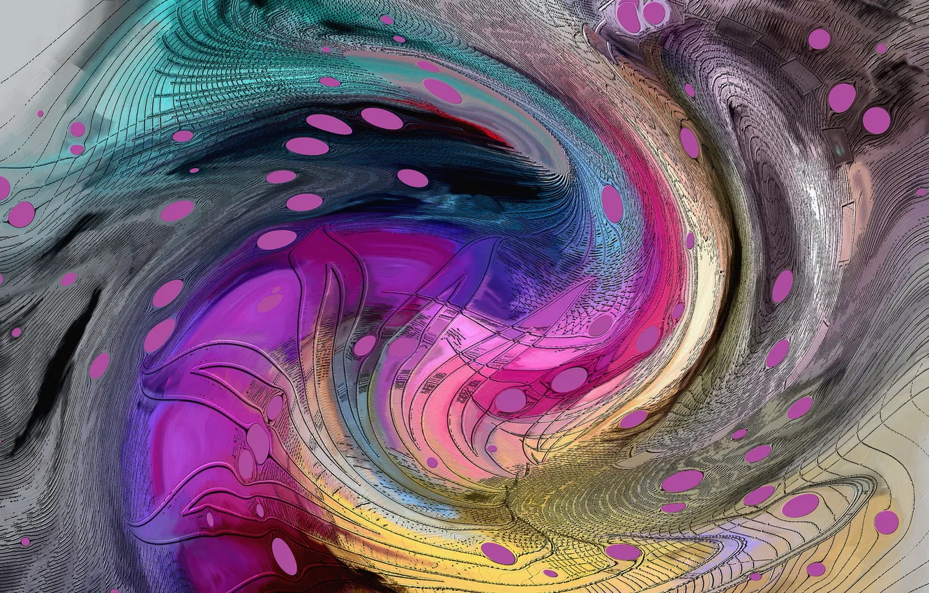 Photo wallpaper abstraction, color, form