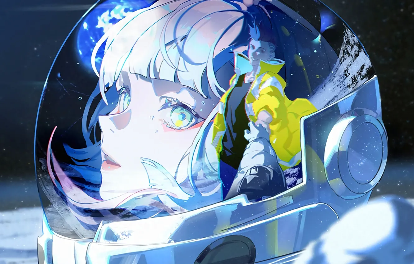 Photo wallpaper anime, hd wallpaper, Cyberpunk, Edgerunners