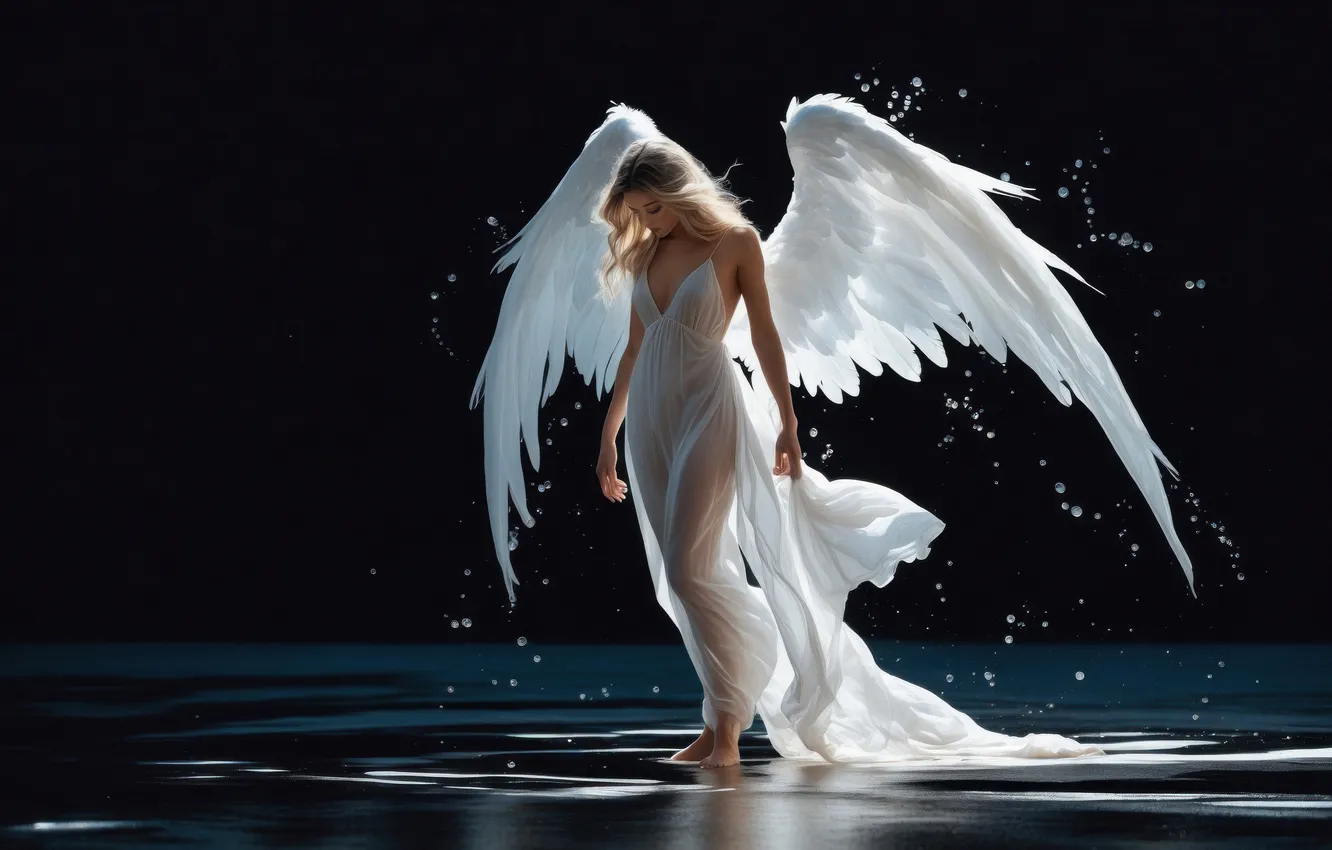 Photo wallpaper angel, dreams, Ethereal