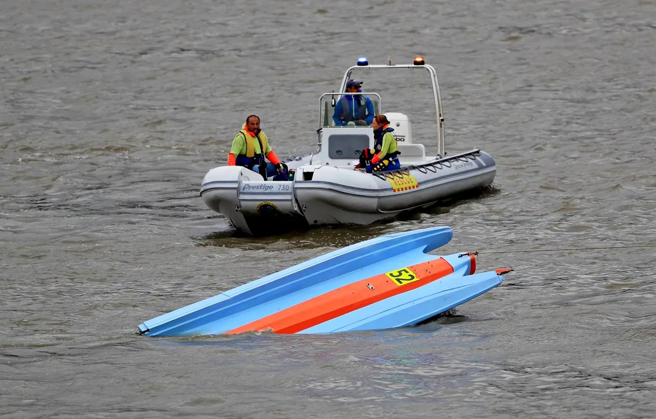 Photo wallpaper race, boat, speed