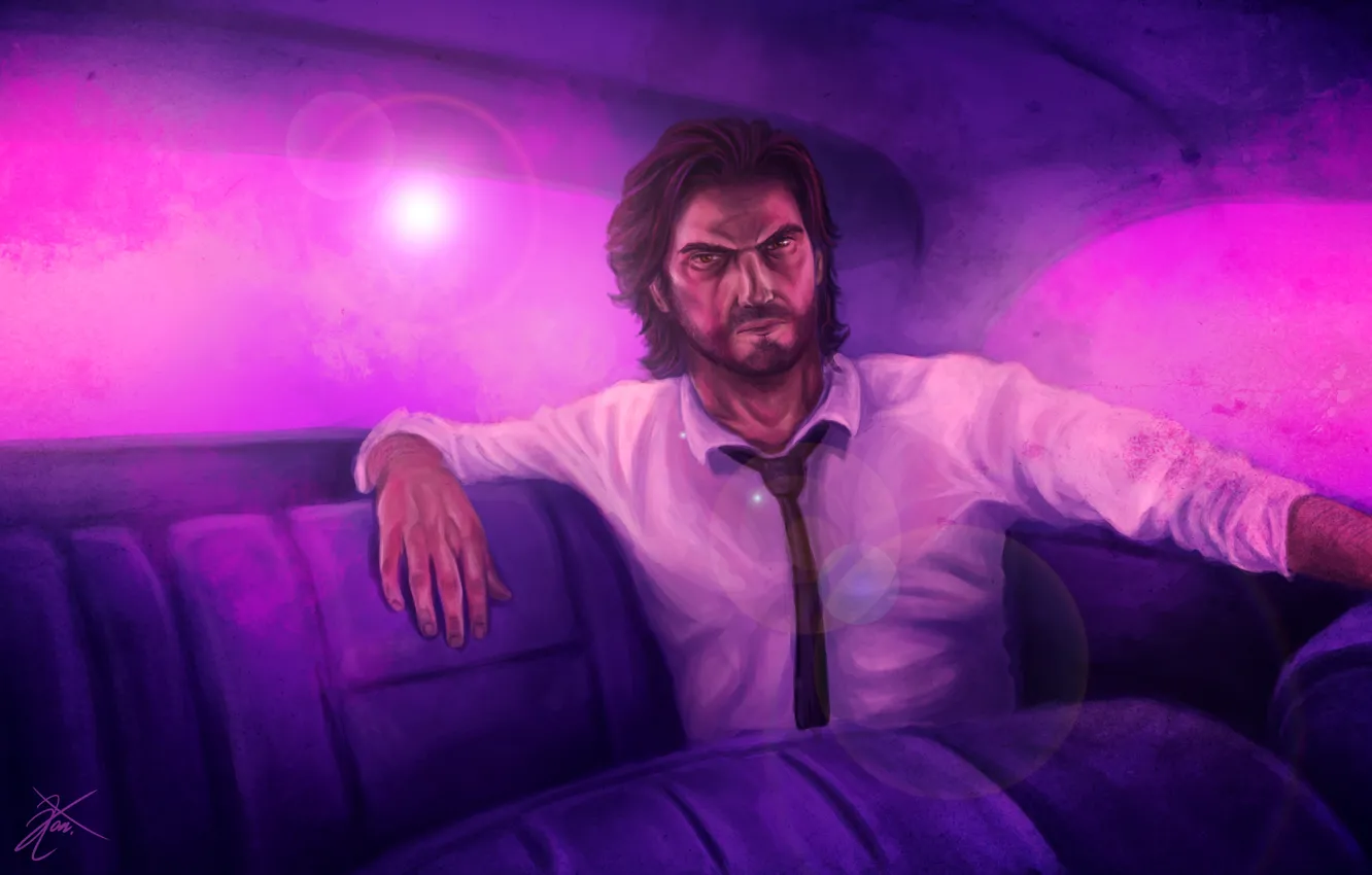 Photo wallpaper art, game, art, The Wolf Among Us, Bigby, Bigby