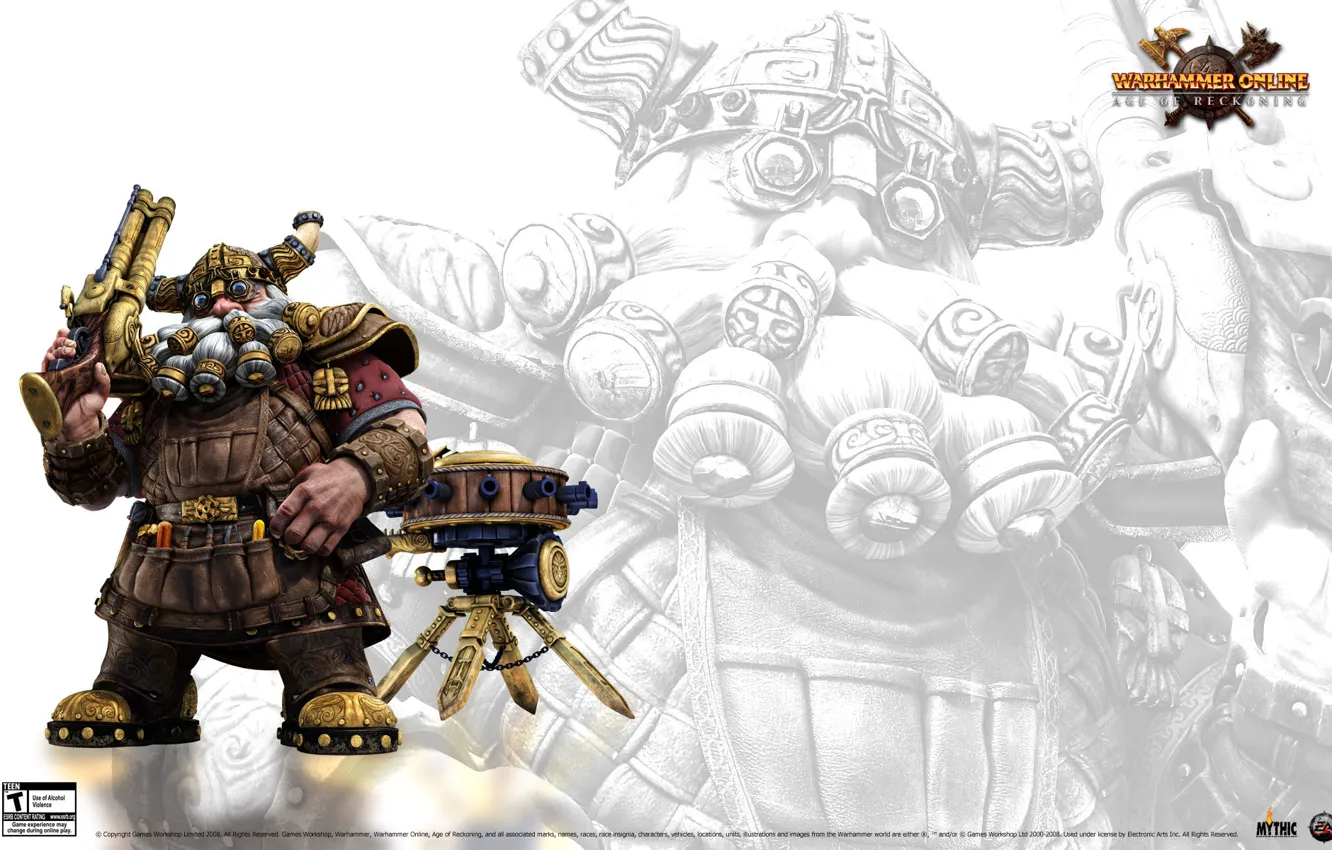 Photo wallpaper Warhammer Online, Engineer, age of reckonig
