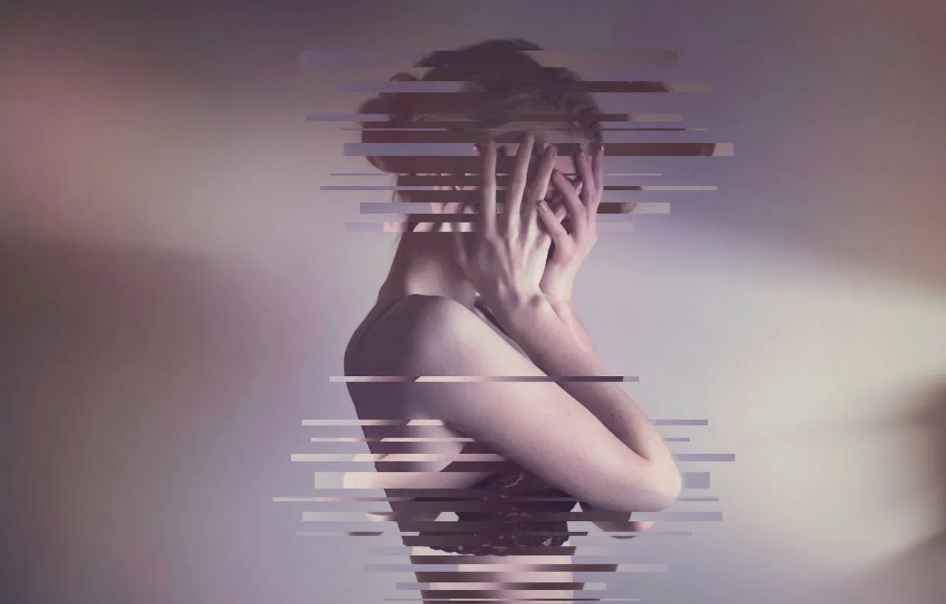 Photo wallpaper girl, style, background