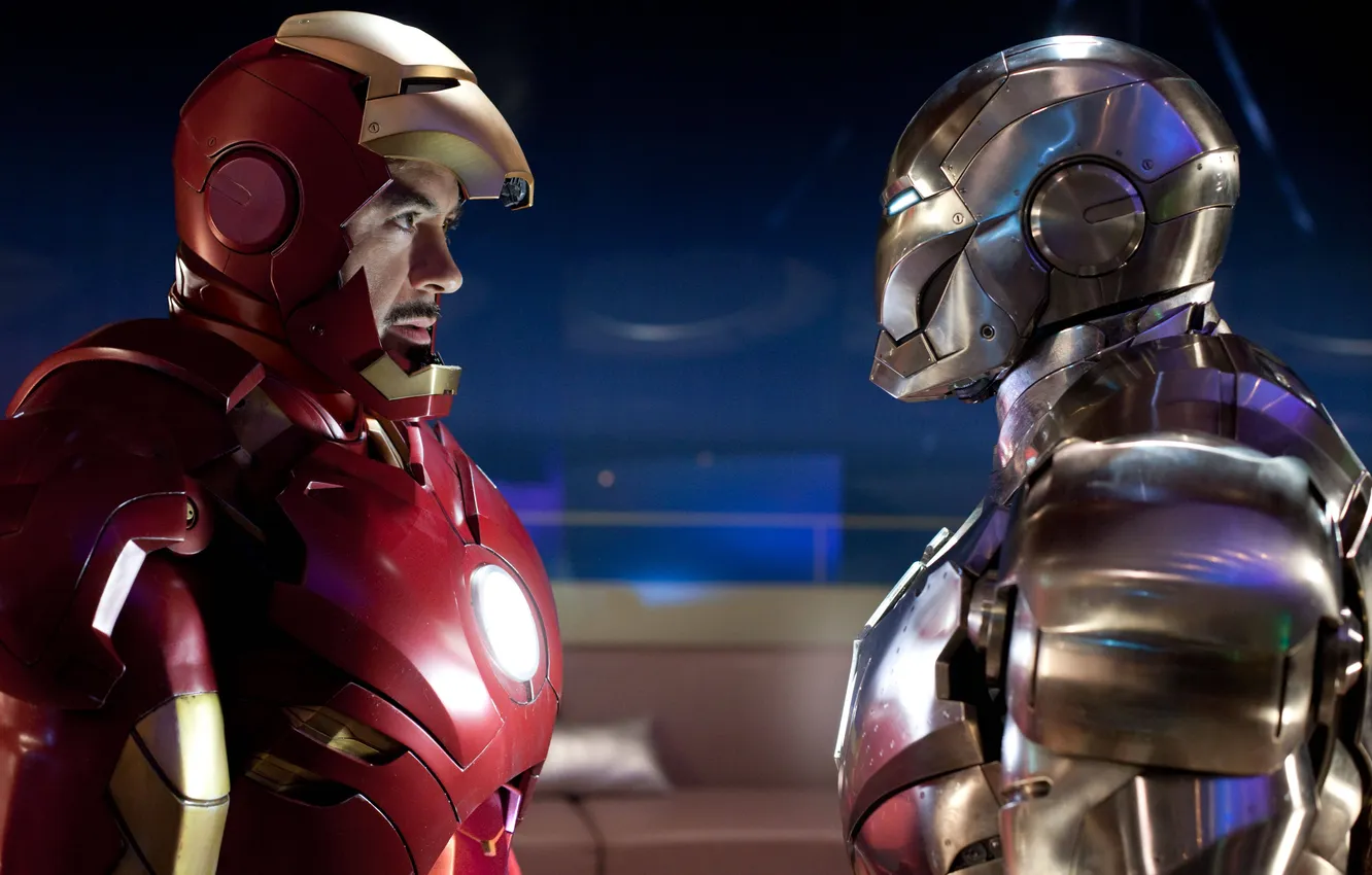 Photo wallpaper Iron man, costumes, Tony stark, super weapon