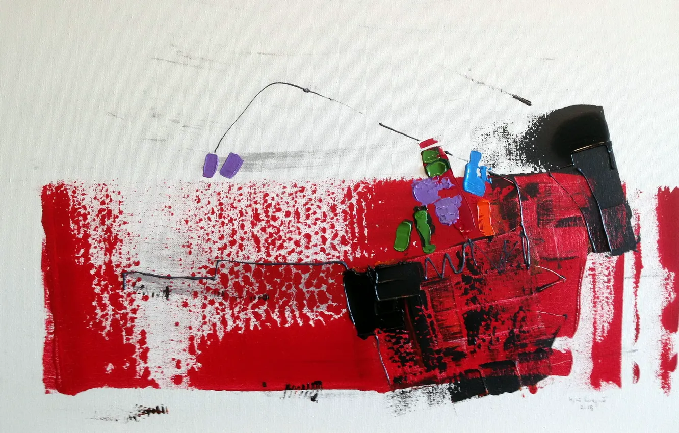 Photo wallpaper color, texture, form