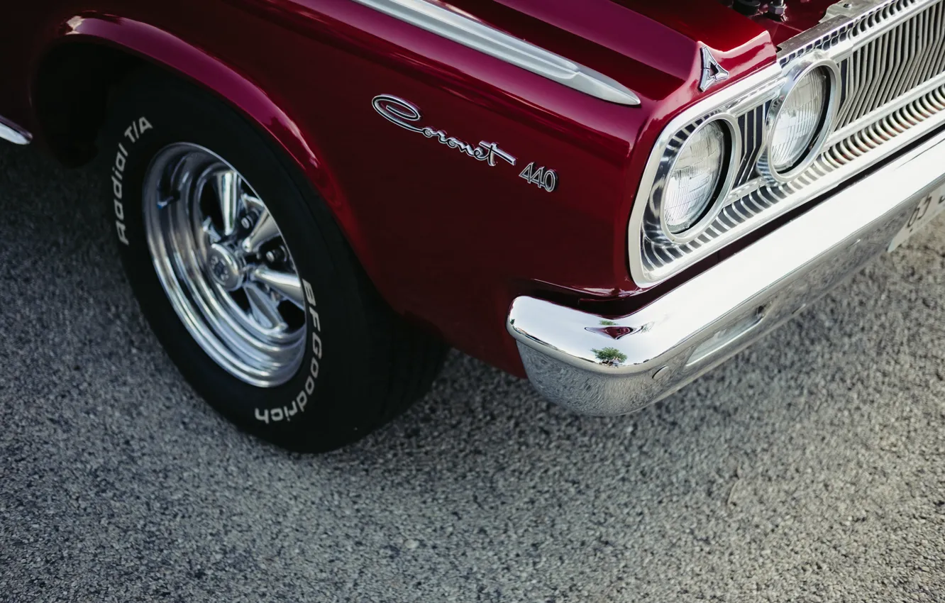 Photo wallpaper Dodge, Car, Classic, 1967, Hemi, Coronet 440