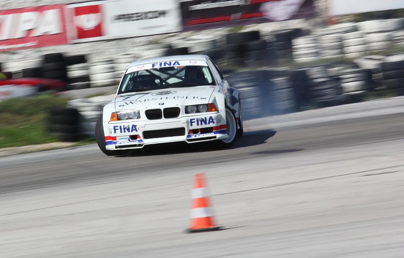 Photo wallpaper BMW, drift, photo, gtr, race, racing, e36, MMaglica photo