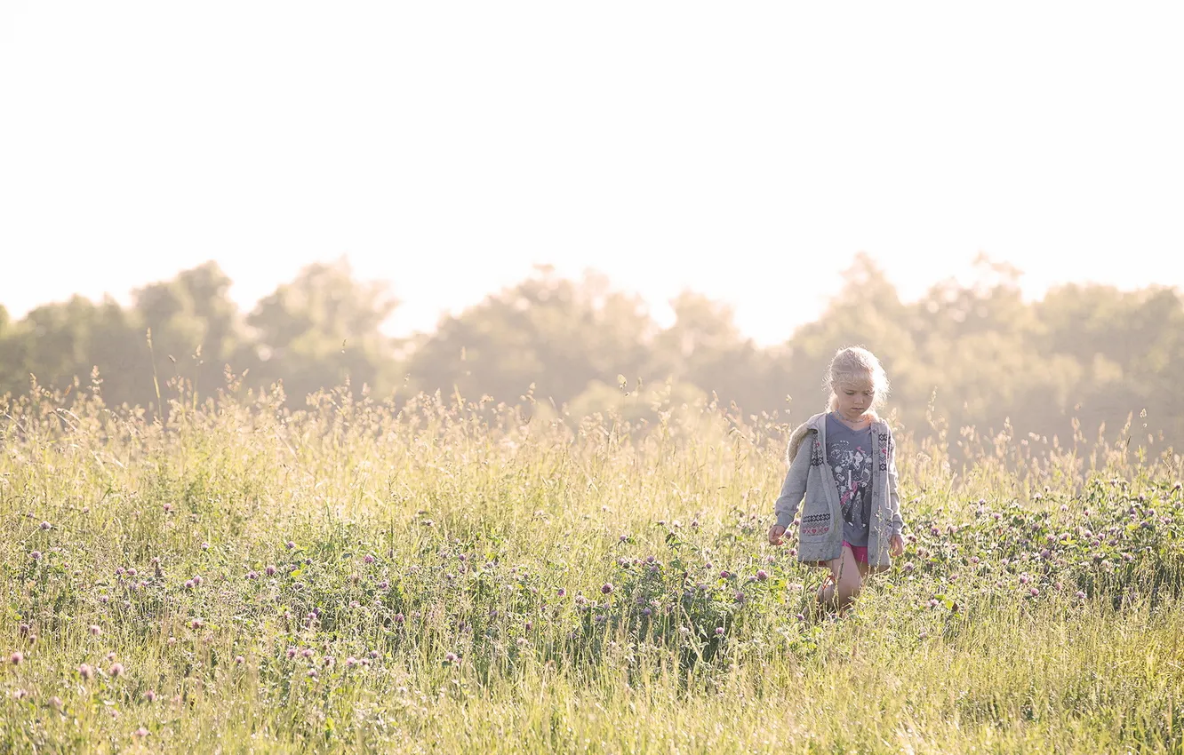 Photo wallpaper summer, mood, girl