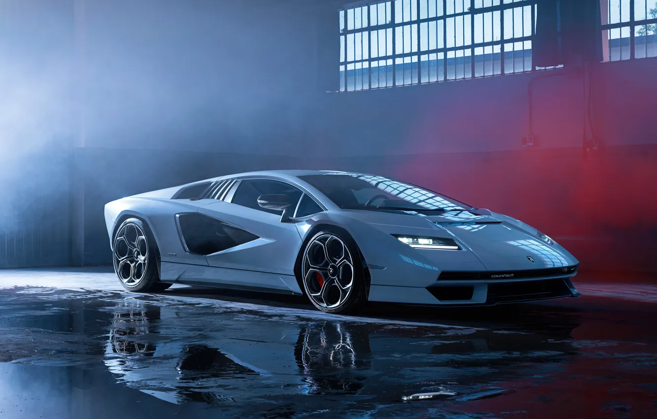 Photo wallpaper car, Lamborghini, wallpaper, Countach