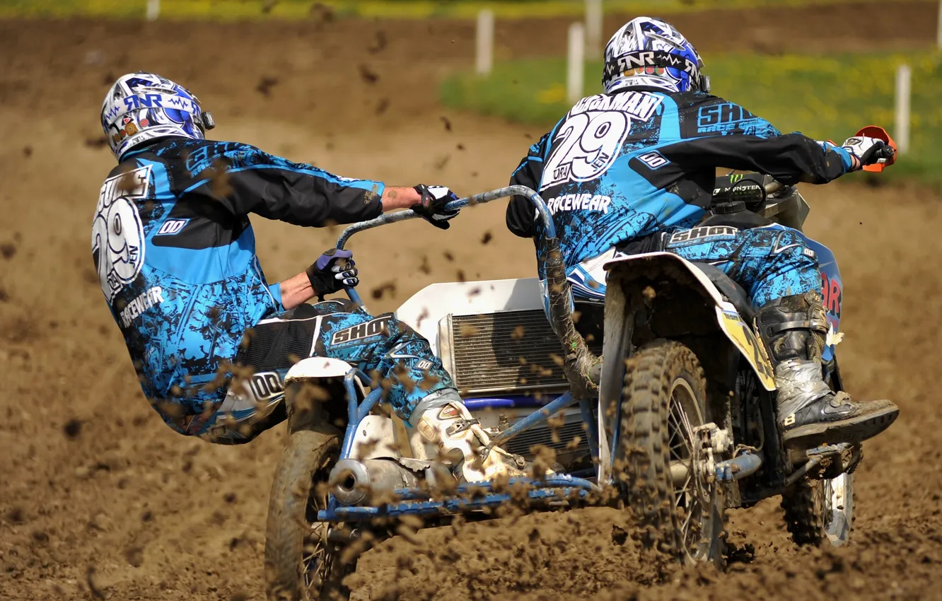 Photo wallpaper race, sport, Sidecar Racing