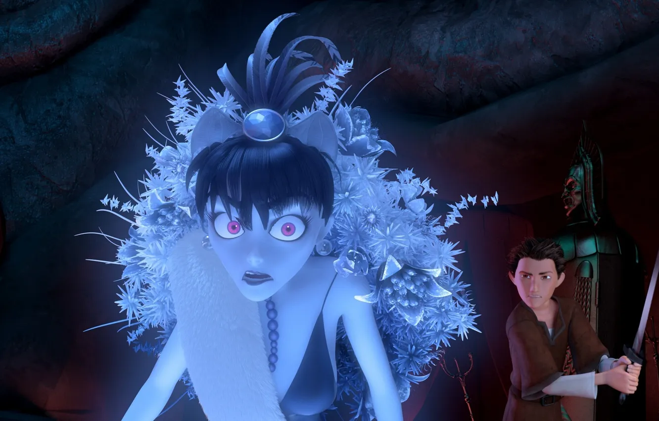 Photo wallpaper castle, cartoon, Prince, adventure, the witch, The 7th dwarf, The 7th dwarf