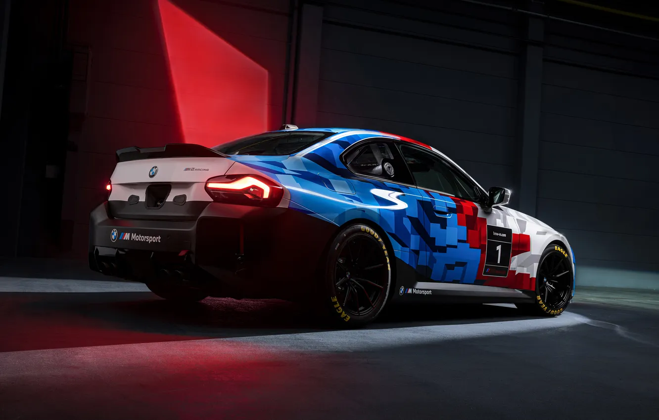 Photo wallpaper BMW, Racing