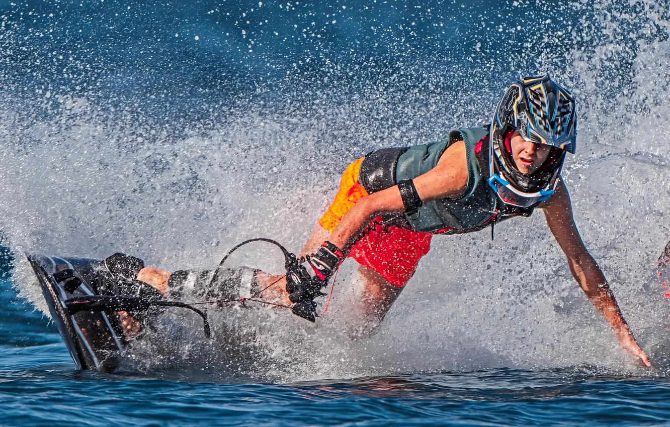 Photo wallpaper race, boat, speed