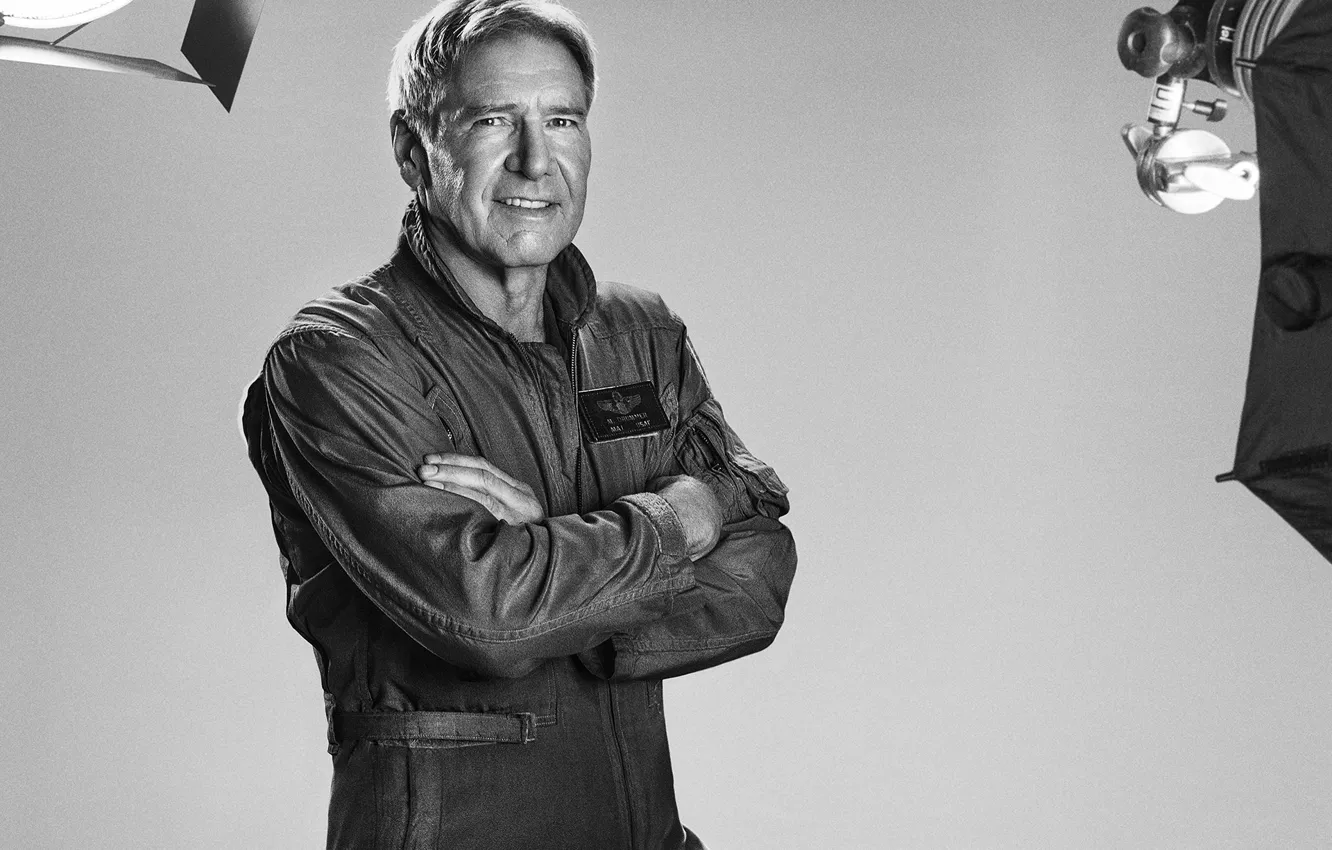 Photo wallpaper Harrison Ford, Harrison Ford, The Expendables 3, The expendables 3, Max Drummer