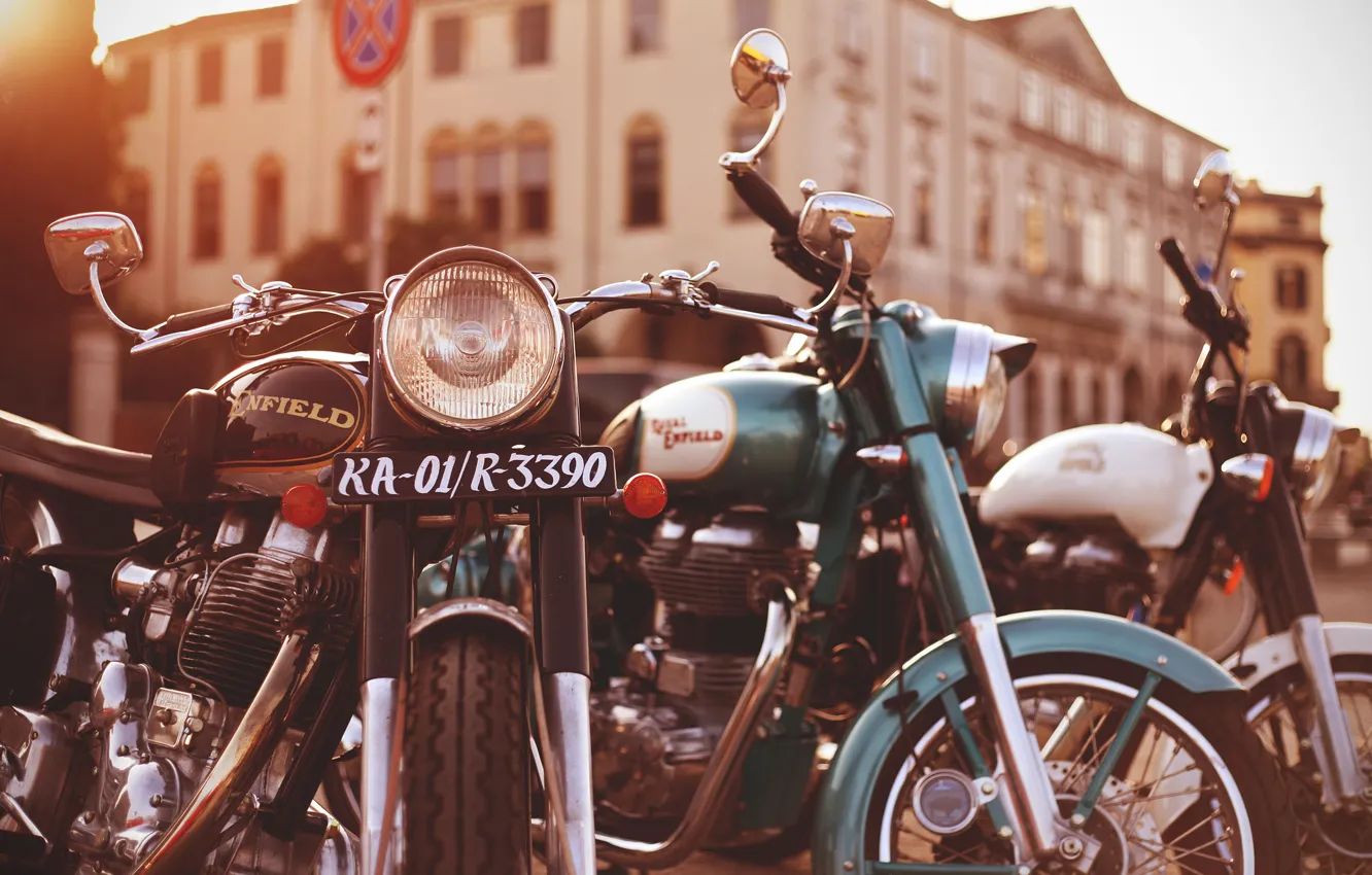 Photo wallpaper vintage, motorcycle, classic, motorbike, cafe racer