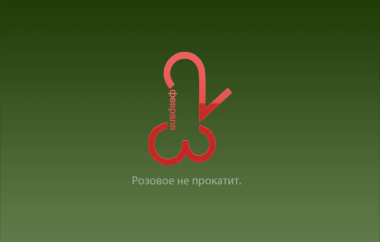 Photo wallpaper holiday, February 23, pink is not a ride