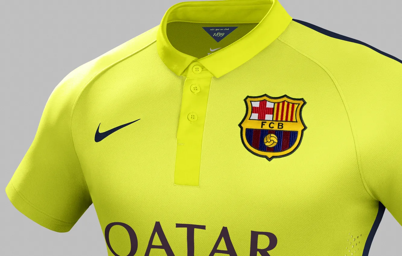 Photo wallpaper FC Barcelona, New Kit, Agron, 14-15