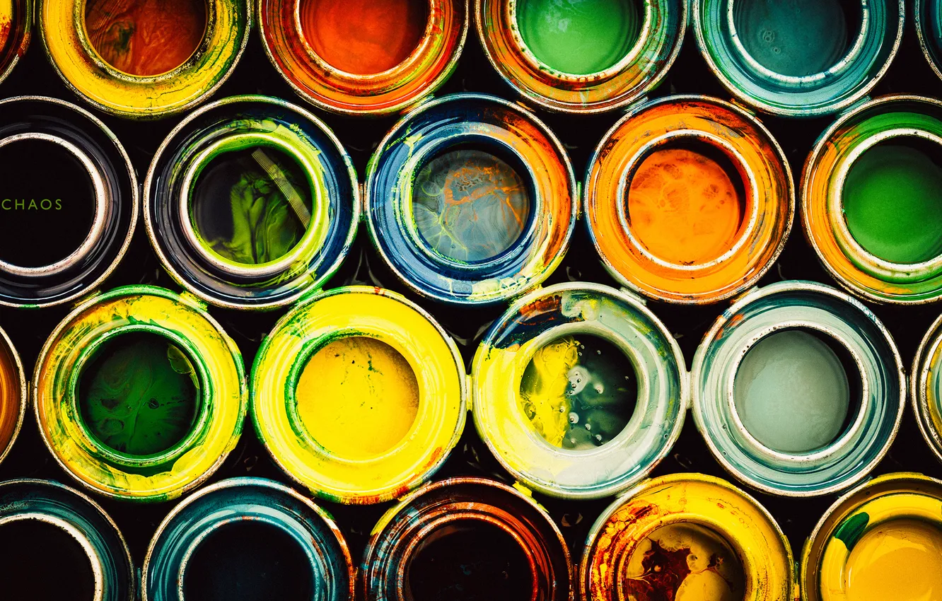 Photo wallpaper colors, chaos, circles, pattern, colours, paint, stains, stain