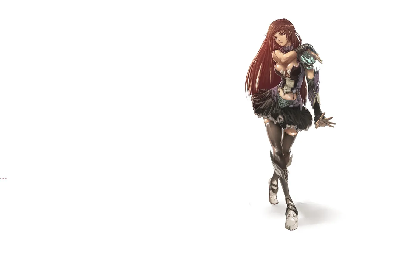 Photo wallpaper girl, anime, art