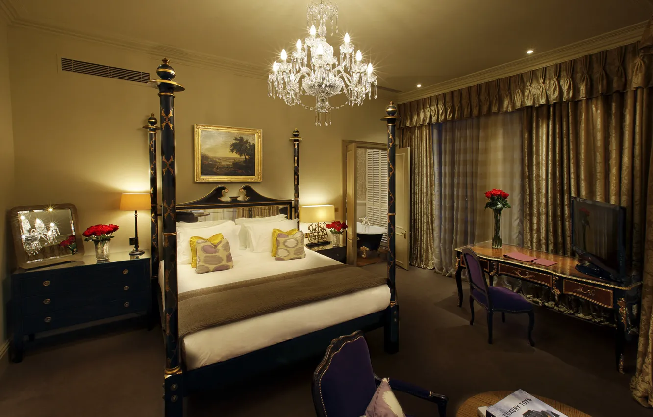 Photo wallpaper comfort, background, stay, Wallpaper, home, interior, bedroom