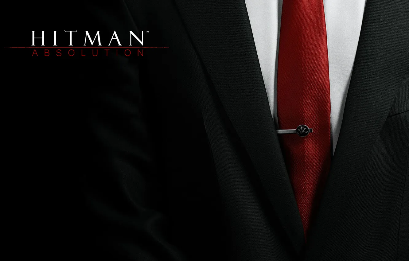 Photo wallpaper tie, Hitman, killer, Absolution