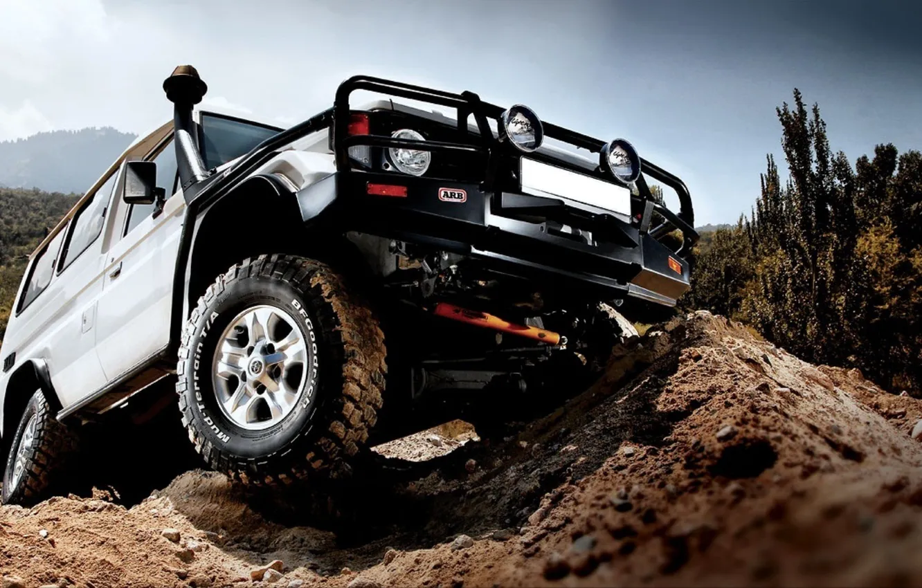 Photo wallpaper SUV, Toyota, Land, Cruiser, Off-Road, ARB, BFGoodrich