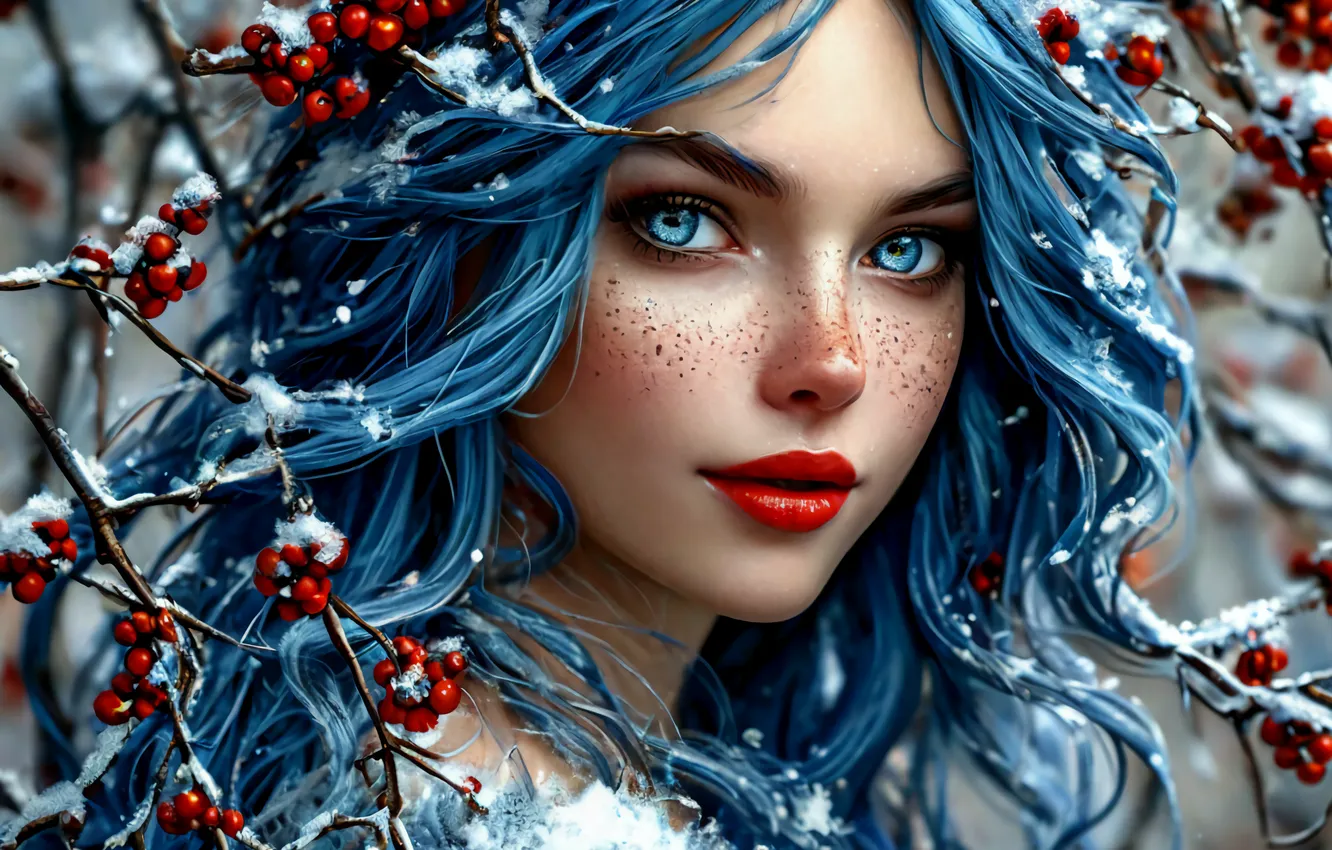 Photo wallpaper girl, woman
