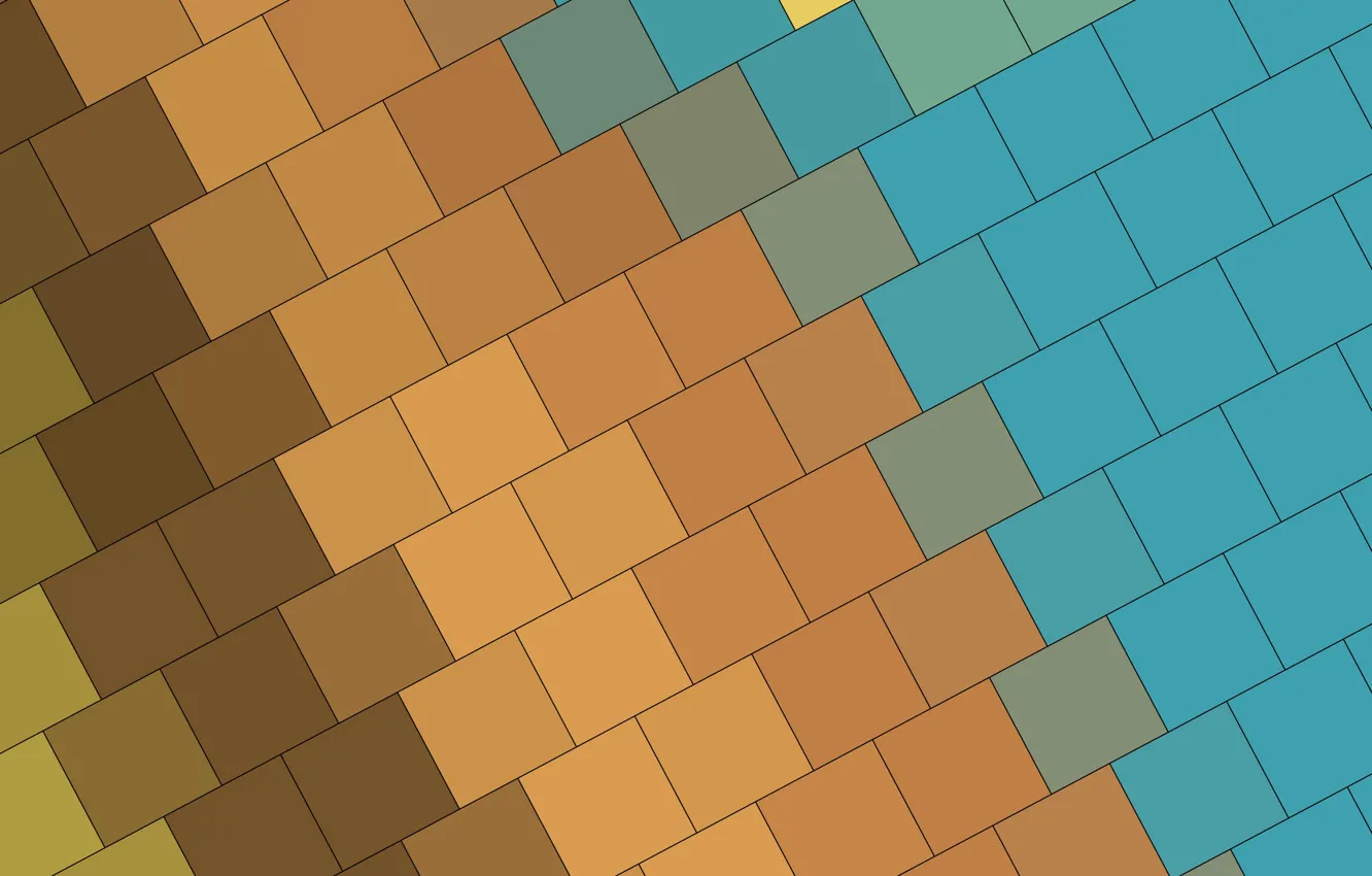 Photo wallpaper squares, design, color, material