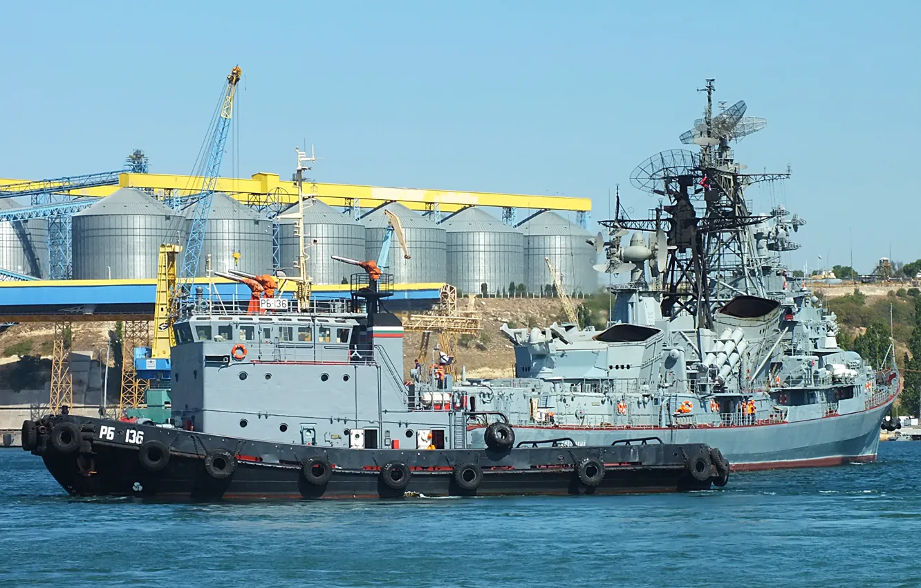 Photo wallpaper tug, mooring, patrol, raid