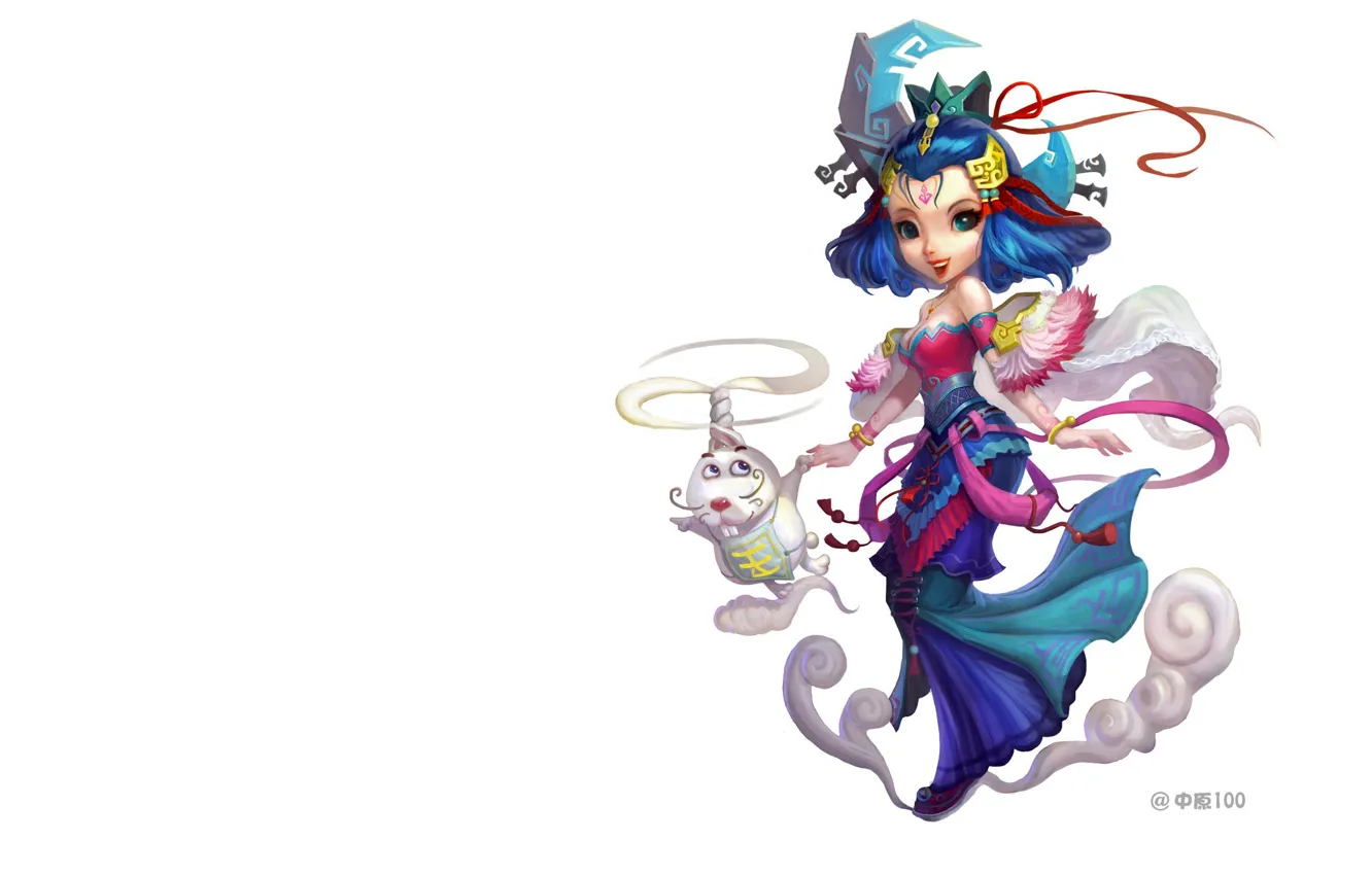 Photo wallpaper the game, fantasy, art, characters, sings, Character, ZhongYuan 100