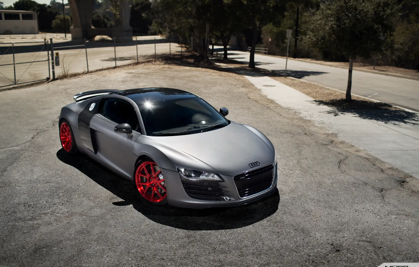 Photo wallpaper Audi, Forged, Competition, Mono, VS52, DAY Motorsports, R8