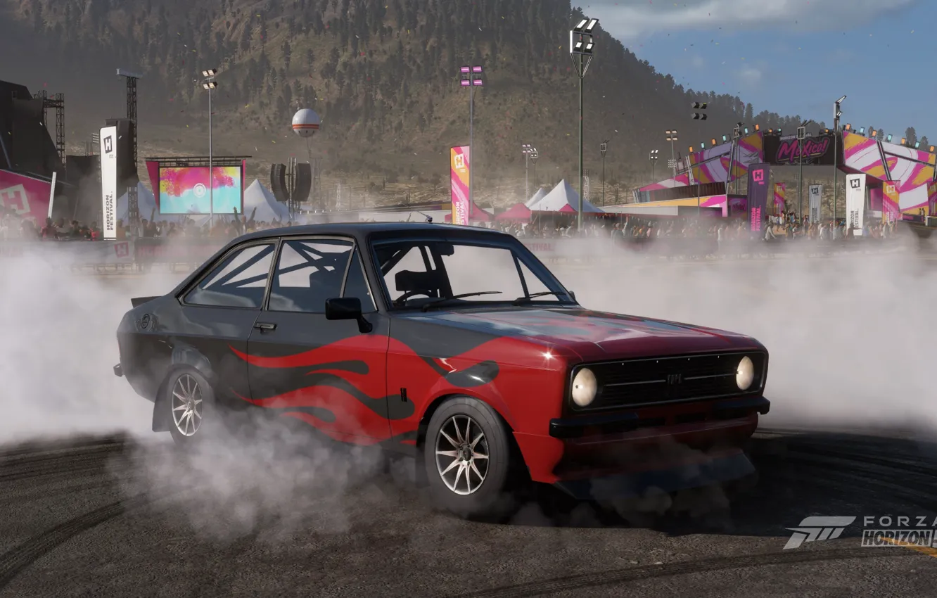 Photo wallpaper Xbox, Escort, Forza Horizon 5. Ford