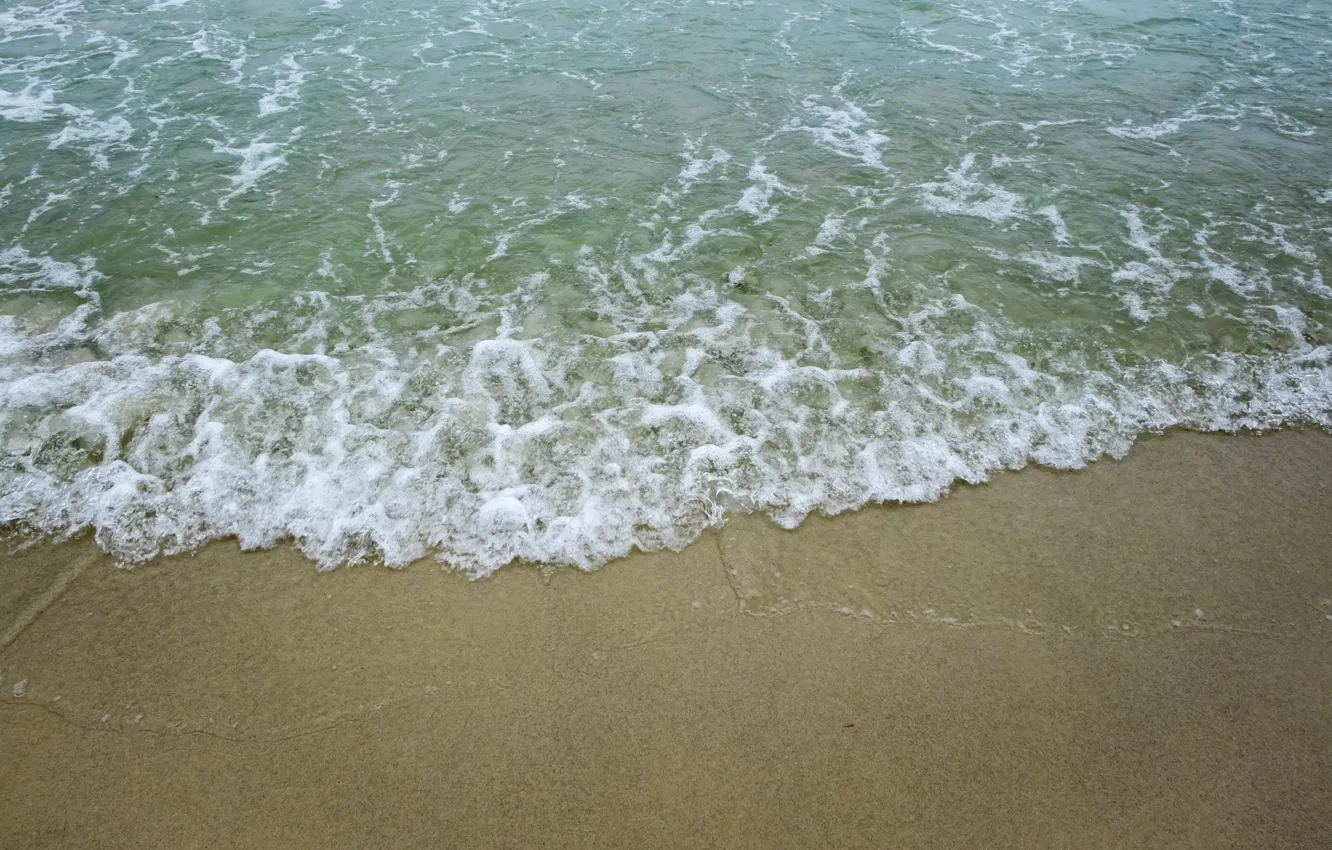 Photo wallpaper sand, sea, wave, beach, summer, summer, beach, sea