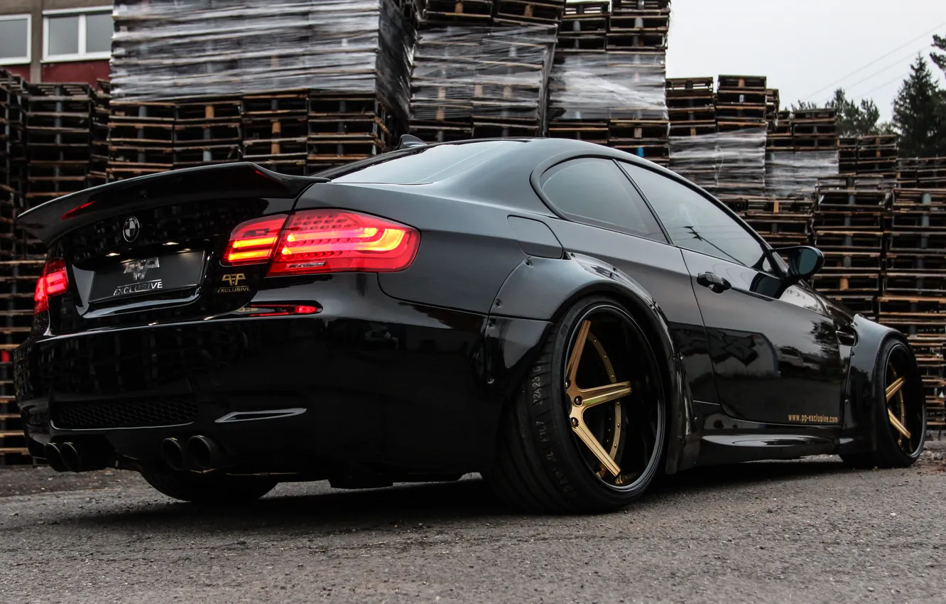 Photo wallpaper bmw, liberty-walk, e92-widebody-kit-3