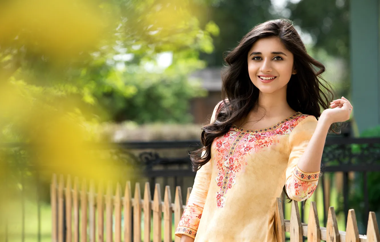 Photo wallpaper girl, hot, sexy, eyes, smile, beautiful, figure, model