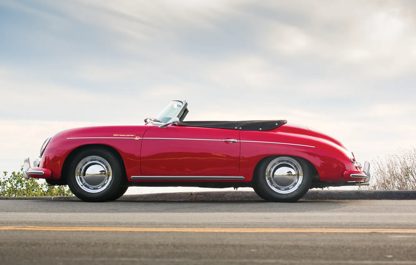Photo wallpaper Porsche, 1959, 356, Porsche 356A 1600 Convertible D