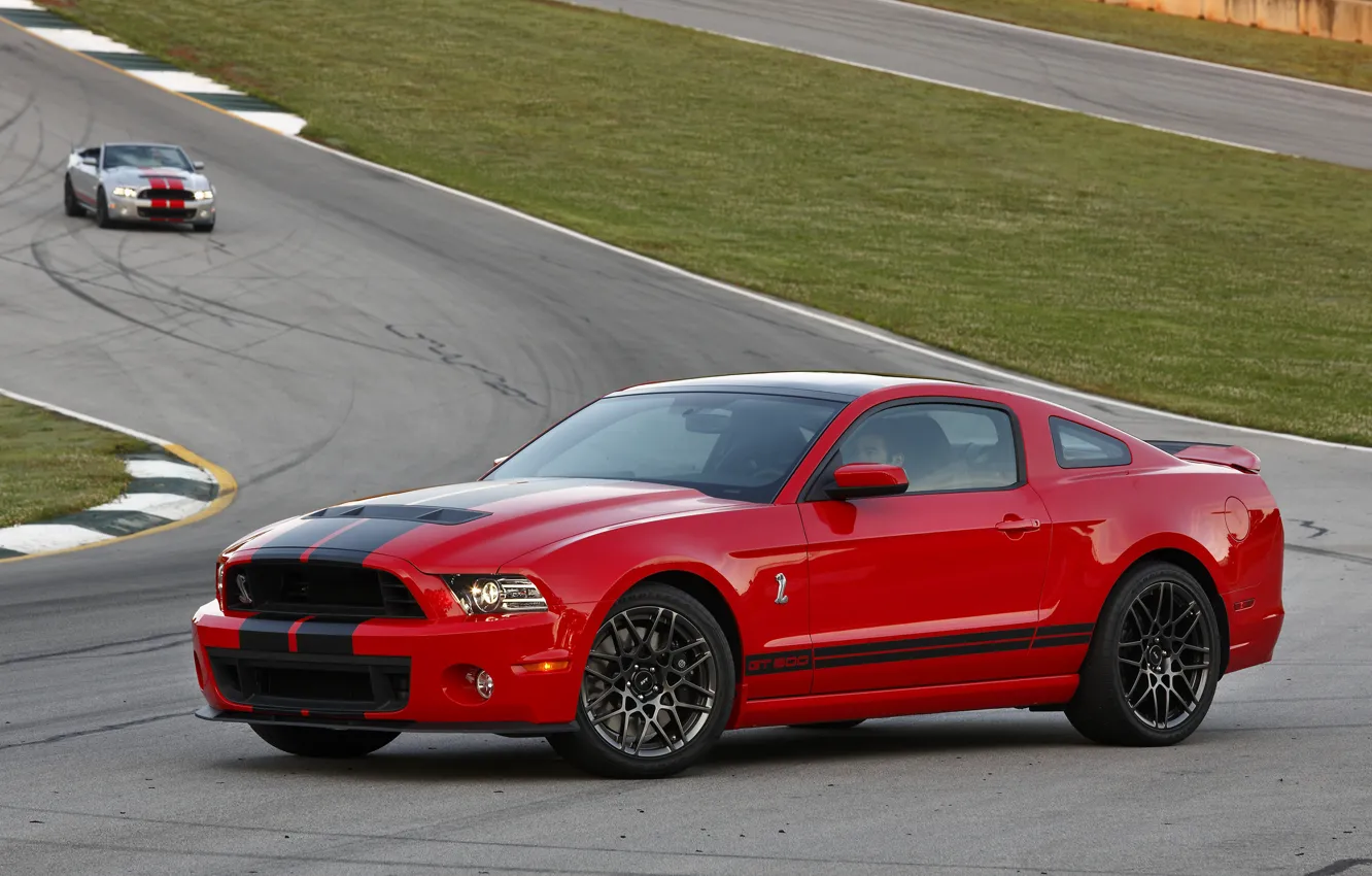 Photo wallpaper Mustang, Ford, Shelby, GT500, Mustang, Ford, Shelby, SVT