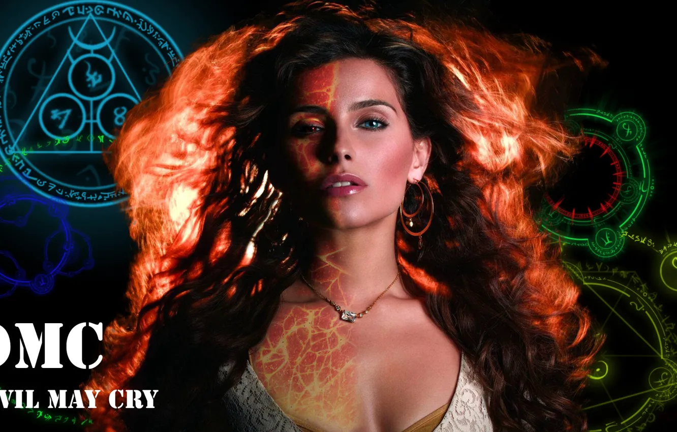 Photo wallpaper photoshop, angel, the demon, DMC, Devil May Cry, the author's work, Nephilim