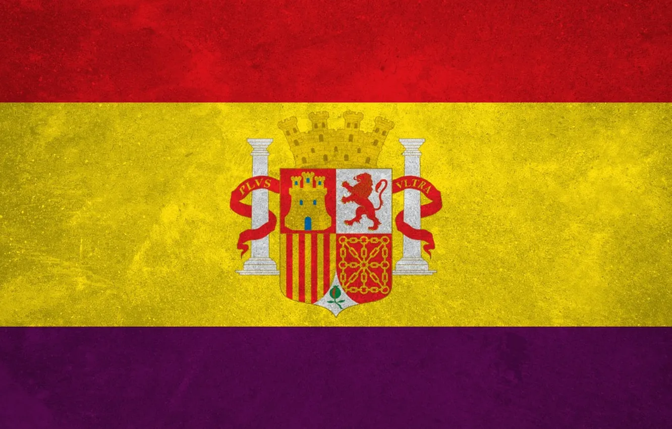 Photo wallpaper Wallpaper, Flag, Spain, Republic, The Flag Of Spain