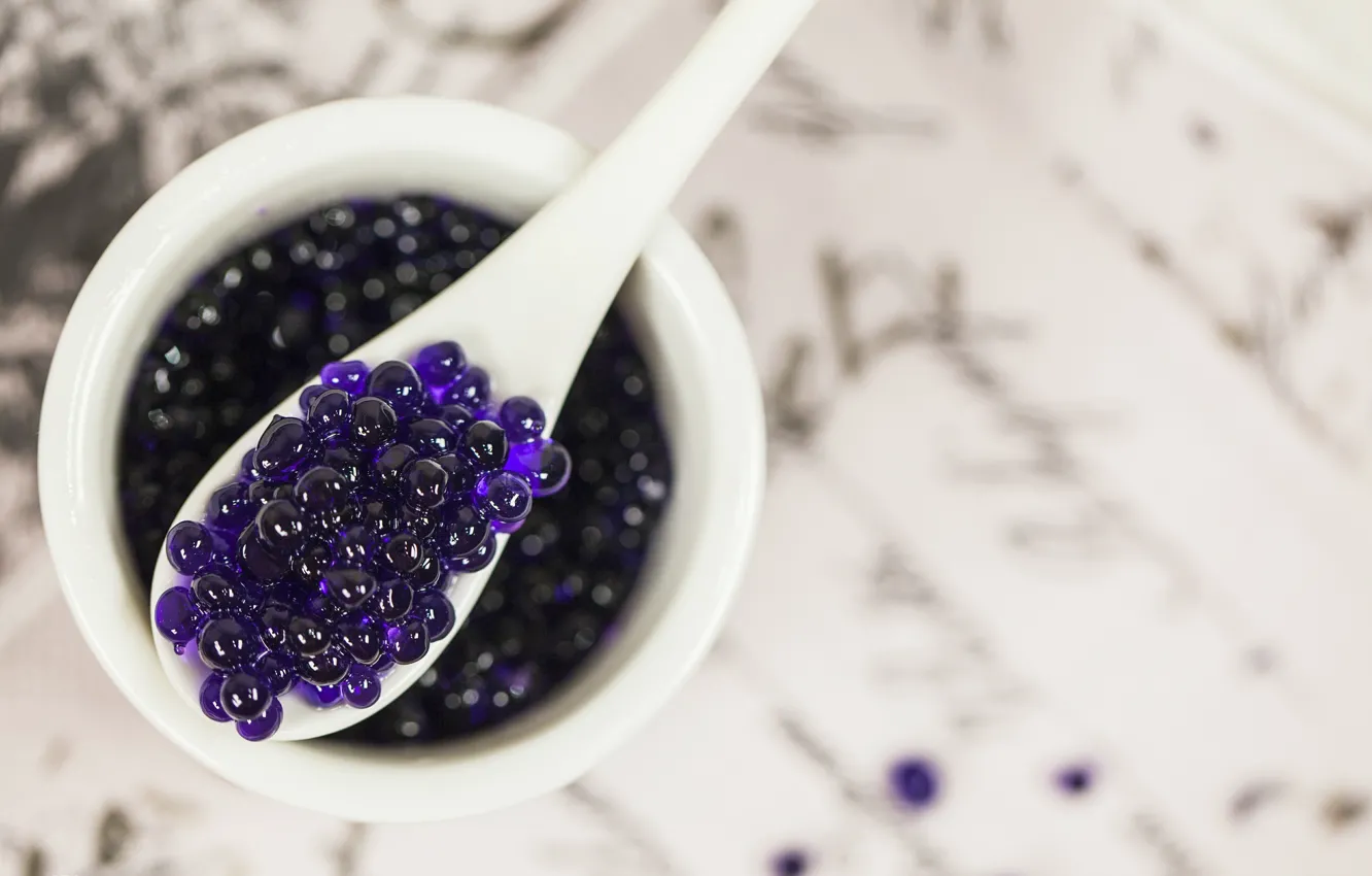 Photo wallpaper Food, Bokeh, Bokeh, The lavender caviar, The Lavender caviar